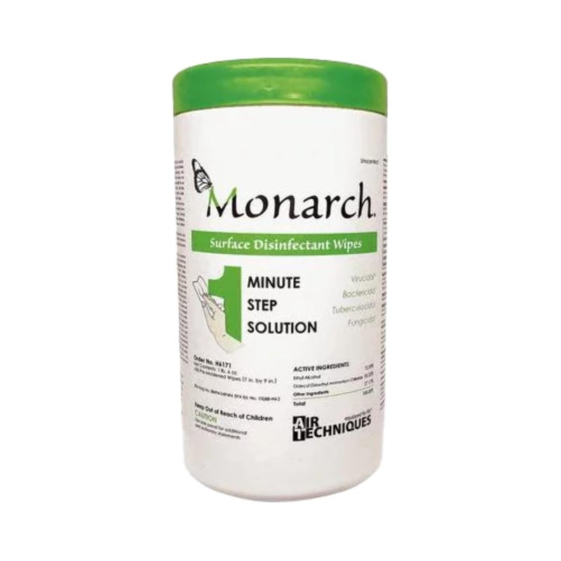H6171 Monarch 1 Minute Surface Wipes 7 X 9 100/Pk